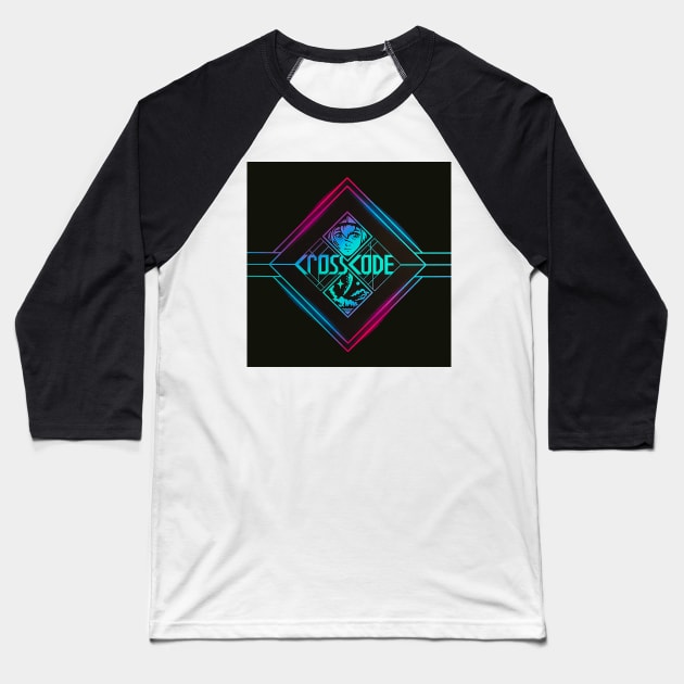 CrossCode Baseball T-Shirt by hidexmian